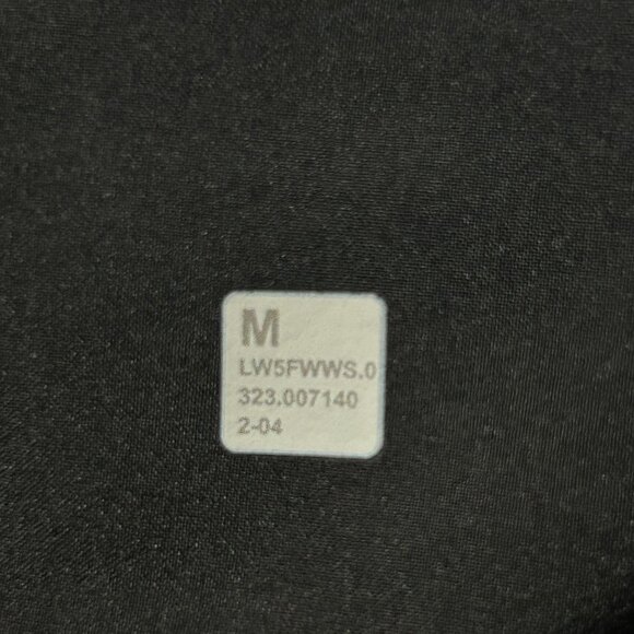 LULULEMON Luxtreme Mid Rise Straight Leg Black Trouser Pants Women's Medium ~EUC - Picture 11 of 16